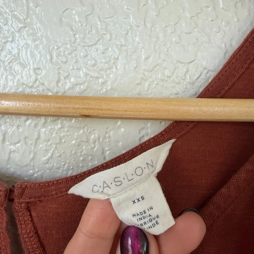 Caslon Rust Jumper, XXS - Picture 4 of 4